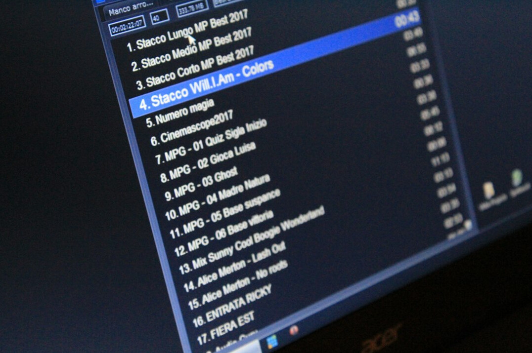 video export settings screen